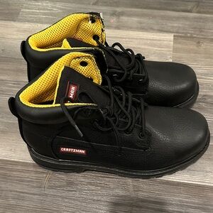 Craftsman Black and Yellow Men's Work Boots